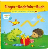 Finger-Nachfahr-Buch - Der Frosch feiert Geburtstag