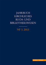 Jahrbuch kirchliches Buch- und Bibliothekswesen