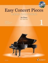 Easy Concert Pieces for Piano / Leichte Konzertstücke für Klavier, m. Audio-CD