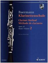 Klarinettenschule op.63, Klarinette in B, m . 2 Audio-CDs