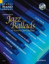 Jazz Ballads, für Klavier, m. Audio-CD