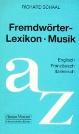 Fremdwörterlexikon Musik