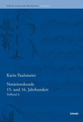 Notationskunde 15. und 16. Jahrhundert, 2 Bde.