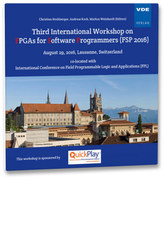 Third International Workshop on FPGAs for Software Programmers (FSP 2016), CD-ROM