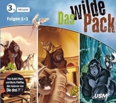 Das wilde Pack Hörbox, 3 Audio-CDs. Folge.1-3