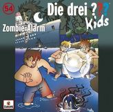 Die drei ???-Kids - Zombi-eAlarm, 1 Audio-CD