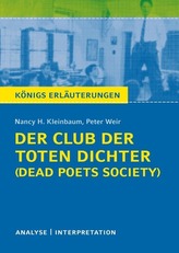 Nancy Kleinbaum 'Der Club der toten Dichter - Dead Poets Society'