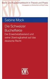 Die Schweizer Bucheffekte