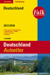 Falk Autoatlas Falkfaltung Deutschland 2017/2018 1:500 000