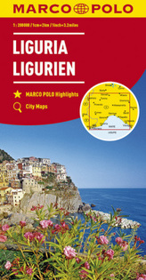 MARCO POLO Karte Ligurien 1:200 000. Ligurie / Liguria