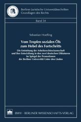 Vom Tropfen sozialen Öls zum Hebel des Fortschritts