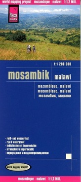 World Mapping Project Reise Know-How Landkarte Mosambik, Malawi (1:1.200.000). Mozambique, Malawi / Mocambique, Malawi