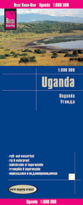 Reise Know-How Landkarte World Mapping Project Uganda (1:600.000)