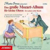 Das große Mozart-Album für kleine Ohren, 2 Audio-CDs