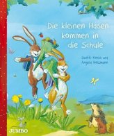 Die kleinen Hasen kommen in die Schule