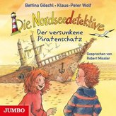Die Nordseedetektive - Der versunkene Piratenschatz, 1 Audio-CD