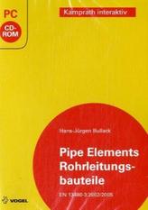 Rohrleitungsbauteile, CD-ROM. Pipe elements, CD-ROM
