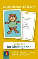 Deutschlernen mit Bildern: Im Kindergarten, Fotokarten