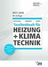 Recknagel - Taschenbuch für Heizung + Klimatechnik 2017/2018, 2 Bde.