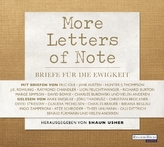 More Letters of Note, 3 Audio-CDs