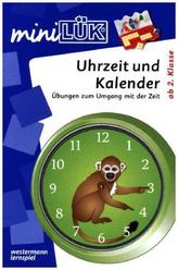 Uhr und Kalender ab Klasse 2