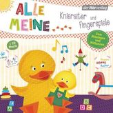 Alle meine Kniereiter und Fingerspiele, 1 Audio-CD