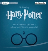 Harry Potter - Die Gesamtausgabe, 15 MP3-CDs
