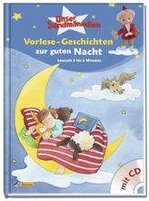 Unser Sandmännchen: Vorlese-Geschichten zur guten Nacht, m. Audio-CD