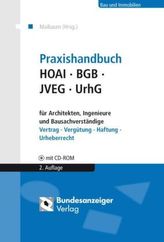 Praxishandbuch HOAI - BGB - JVEG - UrhG, m. CD-ROM
