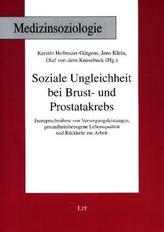 Soziale Ungleichheit bei Brust- und Prostatakrebs