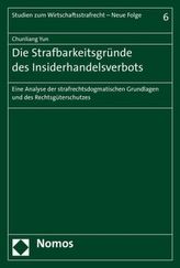 Die Strafbarkeitsgründe des Insiderhandelsverbots