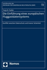 Die Einführung eines europäischen Fluggastdatensystems