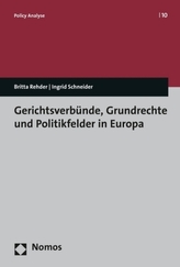 Gerichtsverbünde, Grundrechte und Politikfelder in Europa