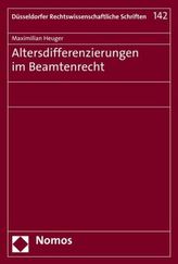 Altersdifferenzierungen im Beamtenrecht