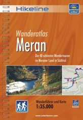 Hikeline Wanderführer Wanderatlas Meran