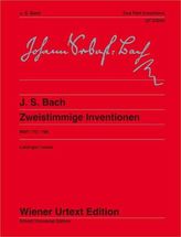 Zweistimmige Inventionen BWV 772-786, Klavier