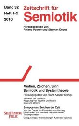 Zeitschrift für Semiotik. Bd.32/1-2