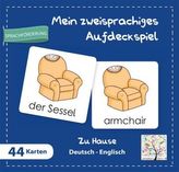 Mein Zweisprachiges Aufdeckspiel, Zu Hause Deutsch-Englisch (Kinderspiel)