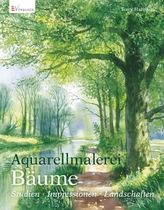 Aquarellmalerei Bäume