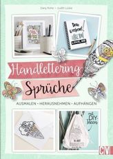 Handlettering-Sprüche zum Ausmalen