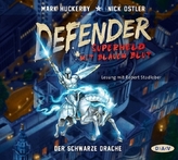 Defender - Superheld mit blauem Blut. Der Schwarze Drache, 4 Audio-CDs