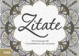 Geschenkkarten zum Ausmalen - Zitate