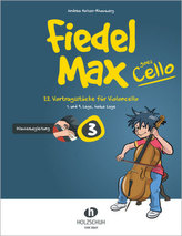 Fiedel-Max goes Cello, Klavierbegleitung. Vol.3