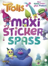 Trolls - Maxi-Stickerspaß