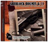 Sherlock Holmes & Co. - Eine Stadt in Angst, 1 Audio-CD