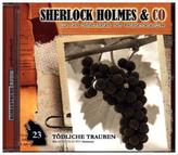 Sherlock Holmes - Tödliche Trauben, 1 Audio-CD