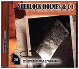 Sherlock Holmes & Co - Mörderisches Spektakel, 1 Audio-CD