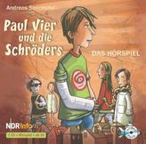 Paul Vier und die Schröders, 1 Audio-CD