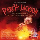 Percy Jackson - Auf Monsterjagd mit den Geschwistern Kane, 3 Audio-CDs