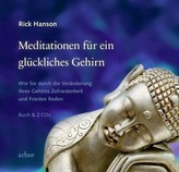 Meditationen für ein glückliches Gehirn, m. 2 Audio-CDs